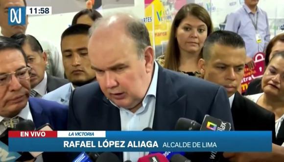 Rafael López Aliaga se refirió a la sentencia de Daniel Urresti. (Foto: Canal N)