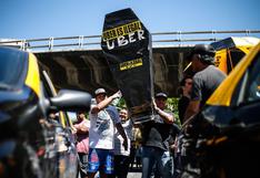 Argentina: Taxistas bloquean ocho puntos de Buenos Aires en rechazo a Uber y Cabify | FOTOS