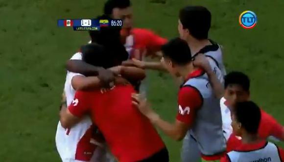 Perú venció a Ecuador en el inicio del cuadrangular Sub 20 en Venezuela. (Captura: @LaTeleTuya)