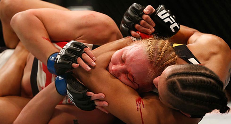 Valentina Shevchenko perdió por decisión unánime ante Amanda Nunes en UFC 196 | Foto: Getty Images