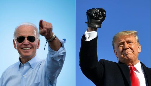 Joe Biden y Donald Trump harán campaña en Georgia para las elecciones para el Senado de Estados Unidos. (Fotos: JIM WATSON y MANDEL NGAN / AFP).