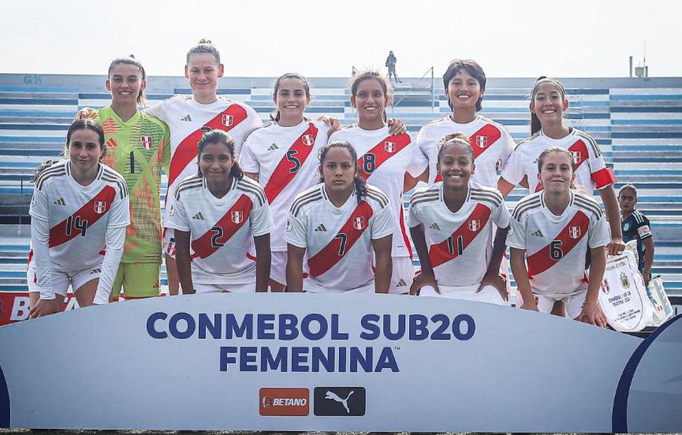 La selección peruana participa en el Sudamericano Femenino Sub 20.