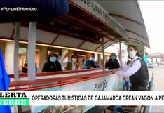 Operadoras turísticas de Cajamarca crean vagón a pedales