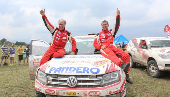 Por octava vez los Ferrand, padre e hijo, completan el Dakar. Ellos buscarán tener el récord del competidor más veterano en la prueba. (Foto: Christian Cruz Valdivia)