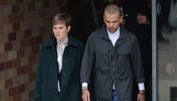 Dani Alves libre: salió en libertad provisional tras pagar millonaria fianza en España | Foto: AFP