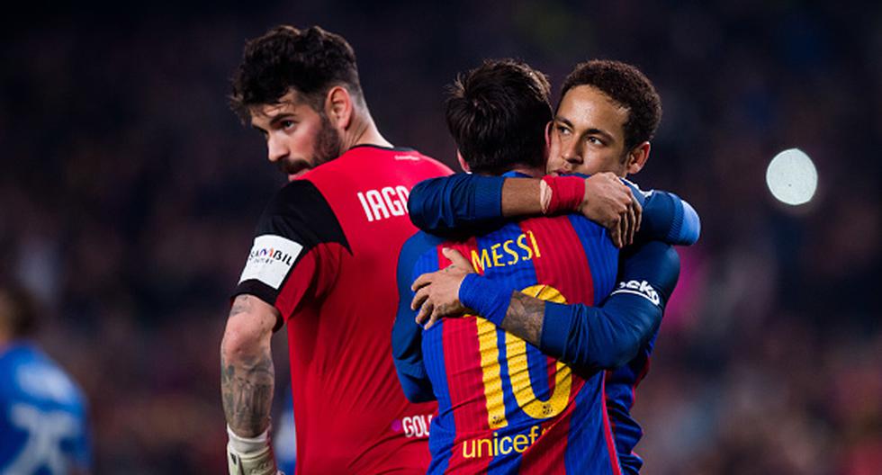 Neymar celebró junto a Lionel Messi y Luis Suárez tras el clásico | Foto: Instagram