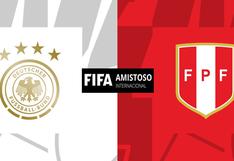 Apuestas Perú vs. Alemania: conoce las cuotas del partido amistoso por fecha FIFA