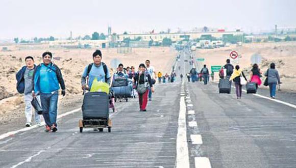 Tacna: comercio paralizado a 10 días de bloqueo de vía en Arica