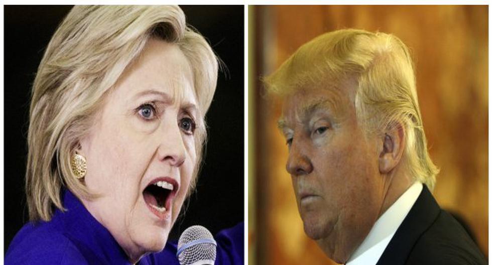 Hillary Clinton supera a  Donald Trump en reciente encuesta. (Foto: EFE)