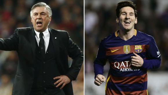 Carlo Ancelotti y una lección maestra: cómo defender a Messi