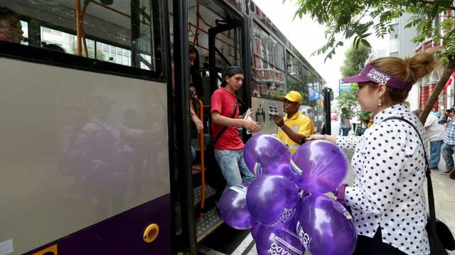 Corredor morado: los primeros recorridos por la Av. Abancay - 9