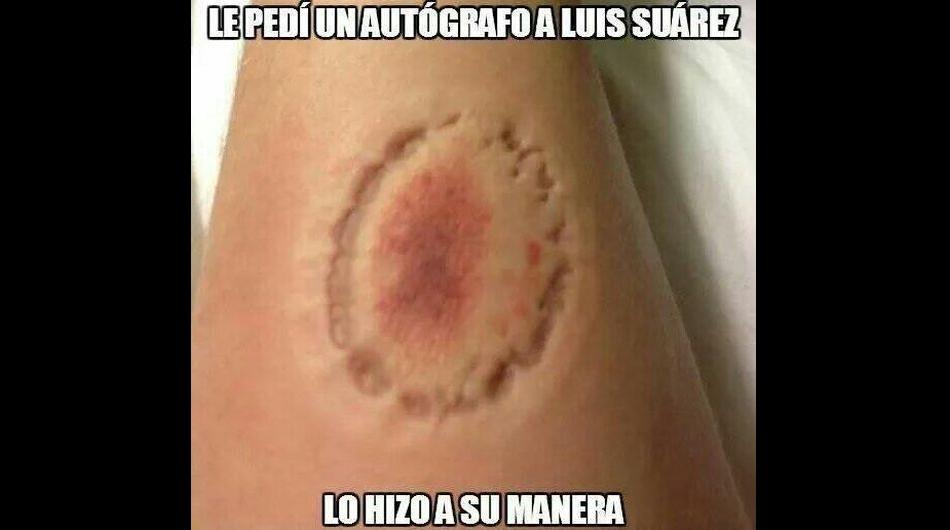 Los memes de la mordida de Luis Suárez a Chiellini - 14