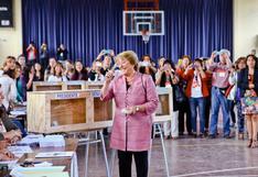 Elecciones en Chile: Michelle Bachelet lidera con el 46,42% de los votos