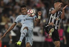 Con Beto da Silva en el banco, Gremio igualó ante Botafogo por la Copa Libertadores