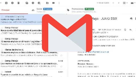 Con este truco no vas a perder tiempo ingresando a un correo de Gmail para leerlo (Foto: Mag)