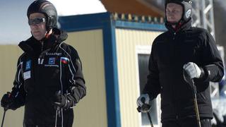 Putin, vestido de esquiador, inicia inspecciones para Sochi 2014