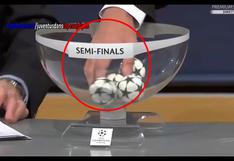 Champions League: Real Madrid y la sospecha de bolas calientes en sorteo por este video