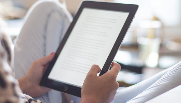 Así puedes convertir de forma fácil tu tablet en un libro electrónico. (Foto: Pixabay)