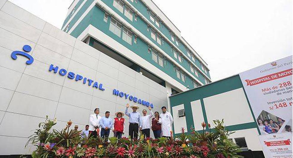 El hospital de Moyobamba cuenta con servicios de emergencia, hospitalización, farmacia, centro obstétrico y quirúrgico, así como laboratorio y banco de sangre. (Foto: Minsa)