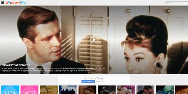5. Popcornflix es actualmente uno de los servicios de streaming más populares en Estados Unidos. Netflix debe cuidarse (Foto: Popcornflix)