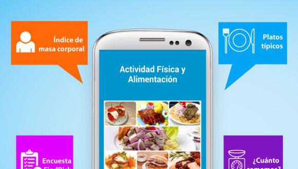 Lanzan app que busca mejorar la alimentación de los peruanos
