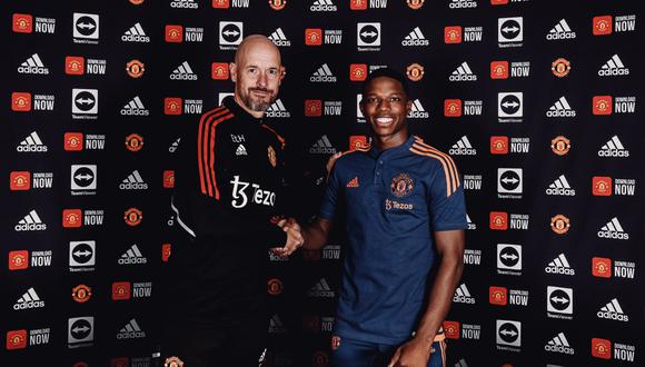 Tyrell Malacia se convirtió en nuevo jugador del Manchester United. (Foto: @ManUtd)