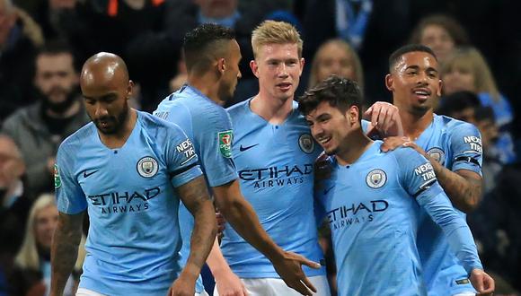 Manchester City vs. Fulham EN VIVO: por los octavos de final de la Copa de la Liga de Inglaterra. (Foto: AFP)