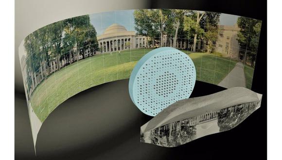 Este lente fue diseñado por ingenieros del MIT y de la Universidad de Massachusetts. (Difusión)