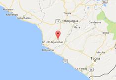 Sismo de 3,7 grados Richter se registró en Tacna y no fue sentido