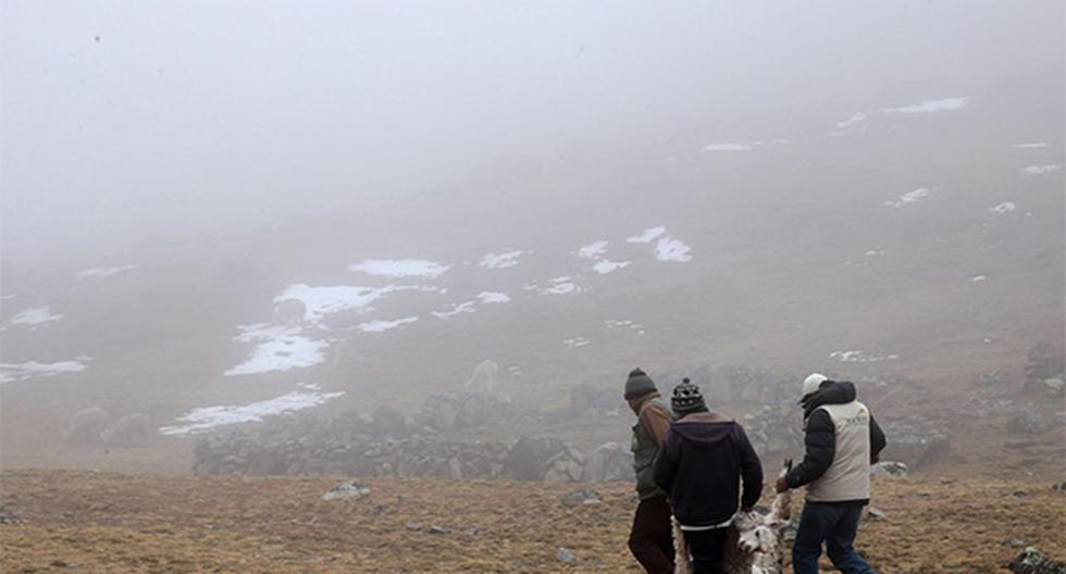 Senamhi advirtió que la temperatura mínima en la sierra del Perú bajaré entre el viernes 27 y el sábado 28. (Foto: Agencia Andina)