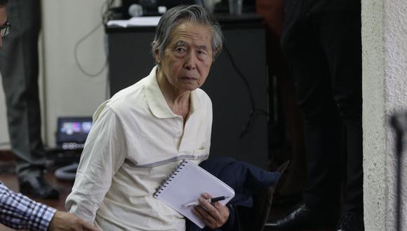 El expresidente Alberto Fujimori fue internado en una clínica local la madrugada de este lunes (Foto: GEC).