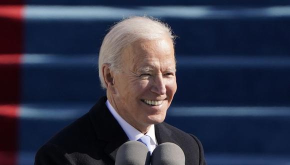 Joe Biden juró como nuevo presidente de Estados Unidos. (Foto: Patrick Semansky / POOL / AFP).