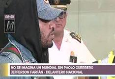 Jefferson Farfán: "Tenemos que unir fuerzas por mi compadre Paolo Guerrero"