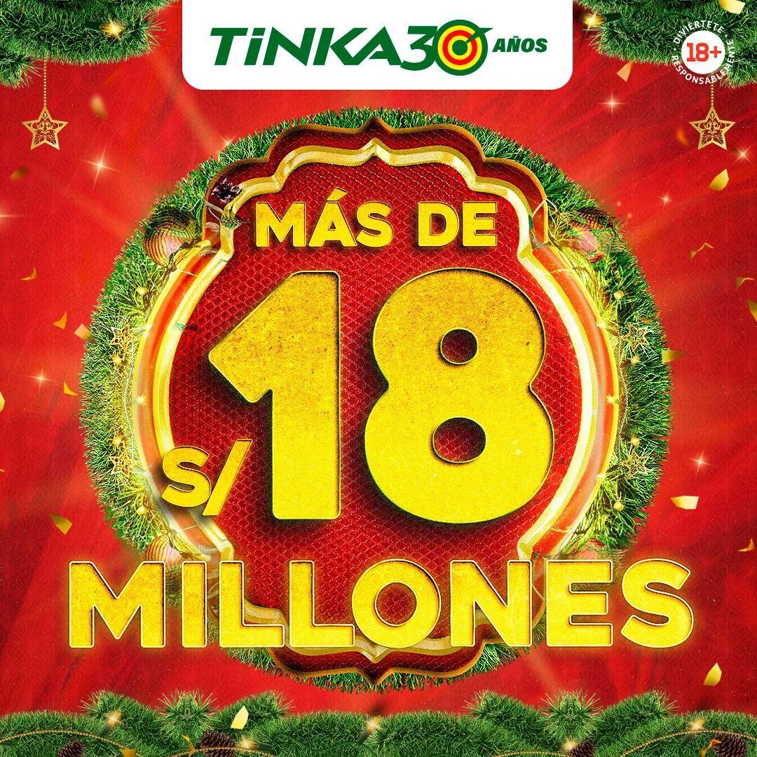 El Pozo de La Tinka ¡reventó! y esta noche de miércoles ¡Tú puedes ser el próximo millonario del Perú!