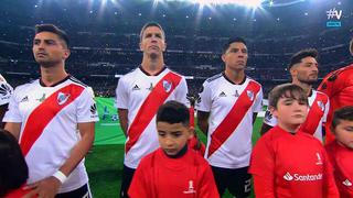 River vs. Boca EN VIVO: así se entonó el Himno Nacional argentino en el Santiago Bernabéu | VIDEO