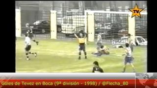 YouTube: Carlos Tevez y los goles que anotaba con solo 14 años