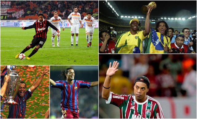Ronaldinho y una ilustre carrera cuyo pico máximo lo alcanzó en Barcelona