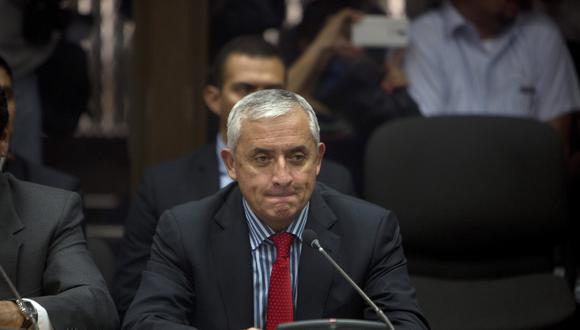 El expresidente guatemalteco Otto Pérez Molina. Bloomberg