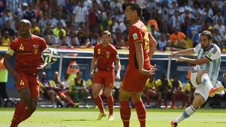 Argentina vs. Bélgica: así fue el golazo de Gonzalo Higuaín