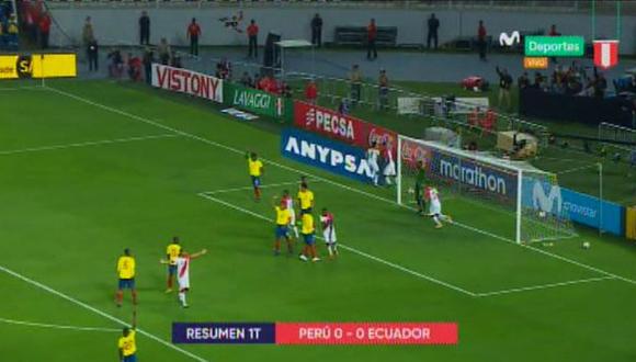 Perú vs. Ecuador EN VIVO: gol anulado a Ruidíaz, velocidad de Advíncula y resumen del primer tiempo | VIDEO. (Foto: Captura de pantalla)