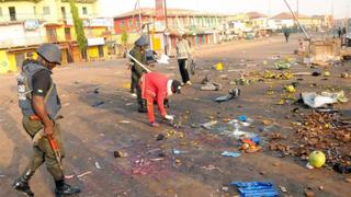 Niña suicida mata a siete personas en Nigeria