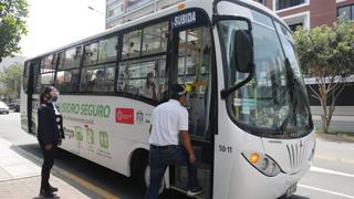 San Isidro: dos rutas del servicio gratuito Mi Bus vuelven a operar