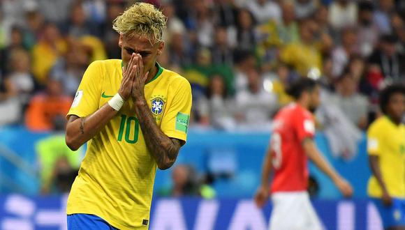 La selección de Brasil igualó 1-1 en su debut ante Suiza en el Mundial Rusia 2018. Los dirigidos por Tite no redondearon una buena presentación, siendo Neymar uno de los jugadores más criticados (Foto: AFP)