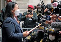 Keiko Fujimori pide a Francisco Sagasti auditoría internacional por Elecciones 2021