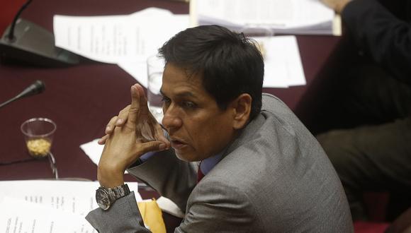 El vocero de Peruanos por el Kambio, Jorge Meléndez, consideró que el acuerdo de colaboración eficaz corre peligro por interpelación a Vicente Zeballos. (Foto: GEC)