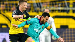 Barcelona empató 0-0 con Borussia Dortmund en Alemania por la Champions League