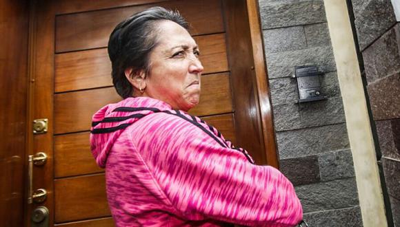 Antonia Alarcón Cubas es investigada junto con sus hijos Ilán y Nadine Heredia por la fiscalía de lavado de activos. (Dante Piaggio / El Comercio)