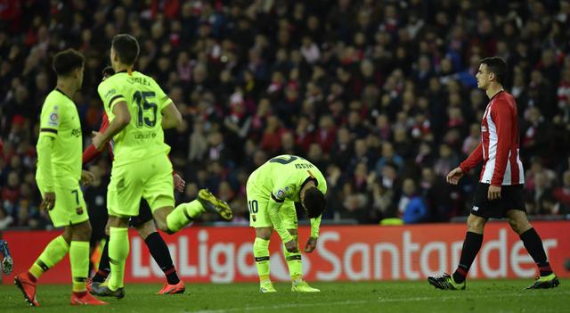 Barcelona empató 0-0 ante Bilbao gracias a la espectacular actuación de Ter Stegen por Liga española | VIDEO. (Foto: AFP)