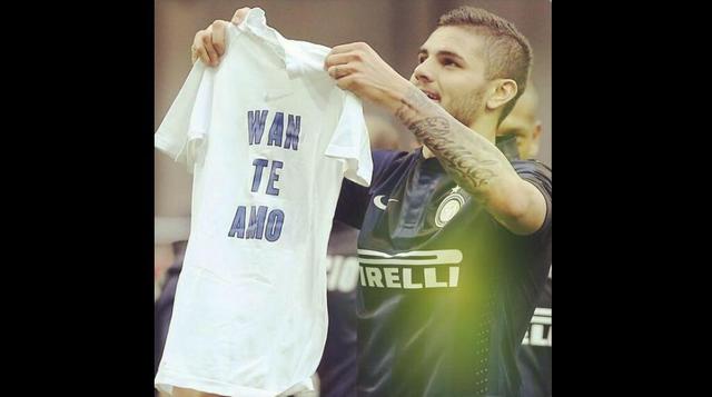 El amor entre Mauro Icardi y Wanda Nara vía Twitter - 14