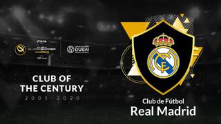 Real Madrid es coronado como el mejor club del siglo en los Globe Soccer Awards
